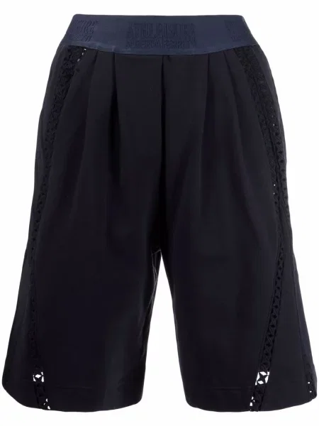 Pantaloni scurți Alberta Ferretti albastru