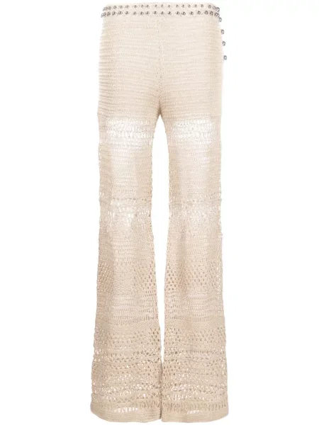 Pantaloni Rabanne tricotate