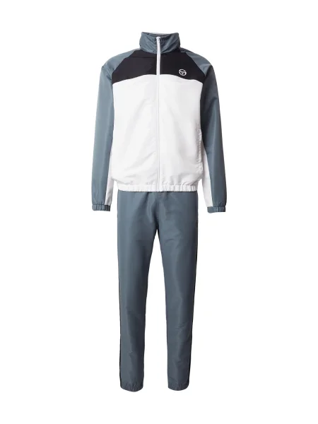 Sergio Tacchini Tepláková souprava Metropolis kámen / černá bílá