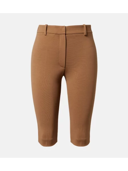 Pantaloni Magda Butrym tricotate bej