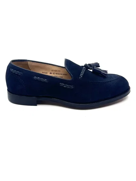 Półbuty Crockett & Jones niebieskie