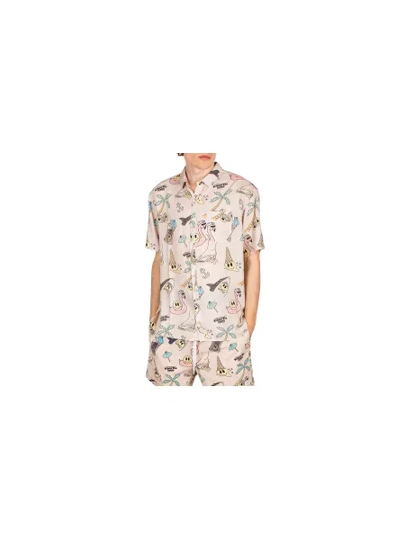 IrieDaily Resort SSL Shirt Mężczyźni Koszula IrieDaily Wielobarwny Size: L