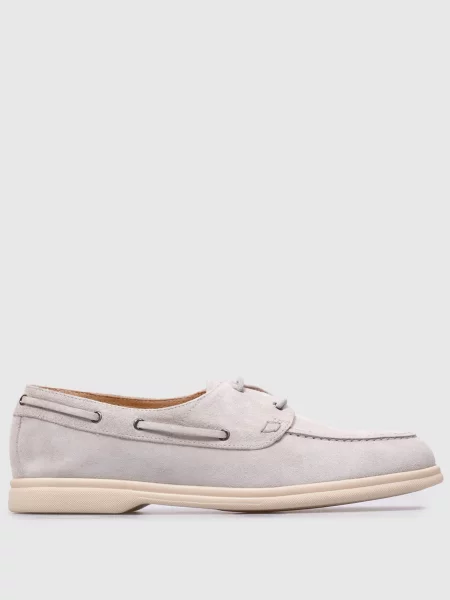 Замшеві лофери Doucal's сірі