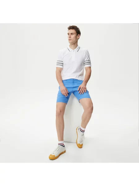 Lacoste Bermudy Lacoste niebieskie