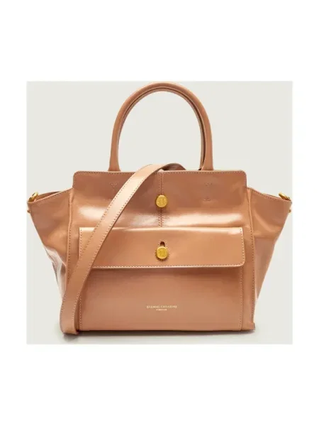 GIANNI CHIARINI De piele geantă shopper CHER bej