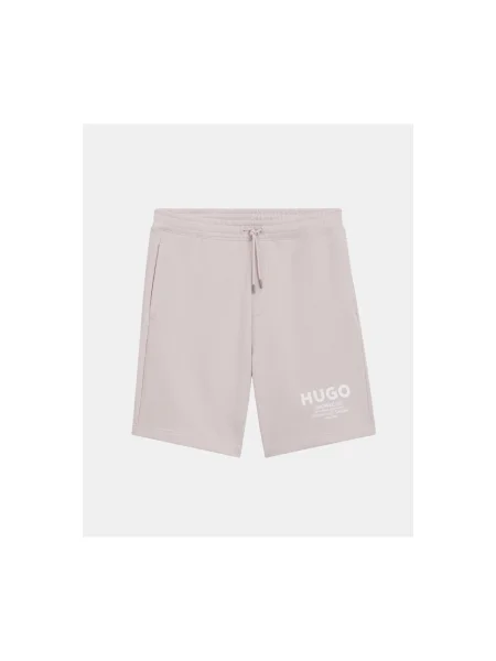 HUGO Pantaloni Nomario mov pastel