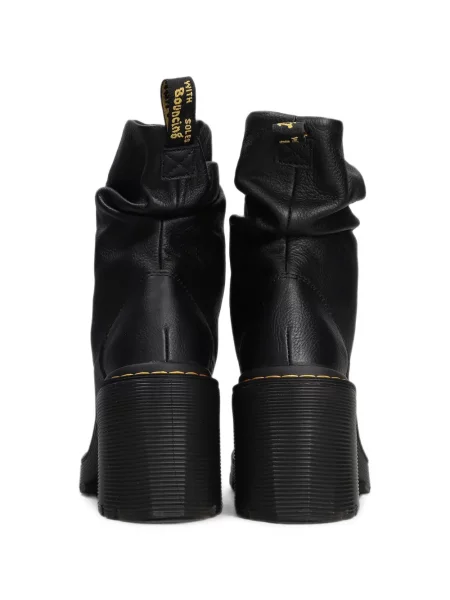 Cizme scurte Dr. Martens din piele negru