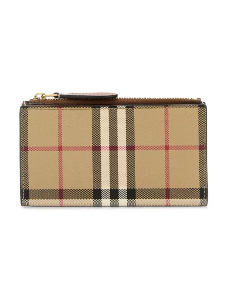 Portfel Burberry z nadrukiem beżowy