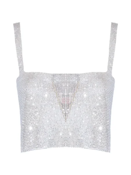 Kryształ górski top Twenty Fourhaitch srebrny