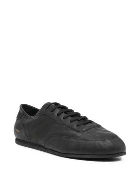 Sneakerși Common Projects cu șireturi din piele negru