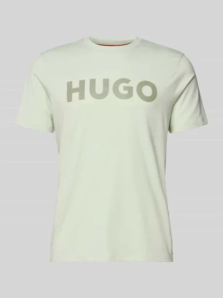 T-shirt o kroju relaxed fit z czystej bawełny model DULIVIO' Hugo