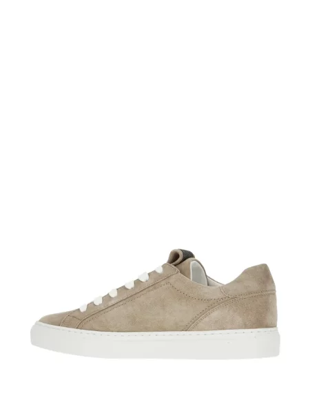 Sneakerși Brunello Cucinelli din piele de căprioară