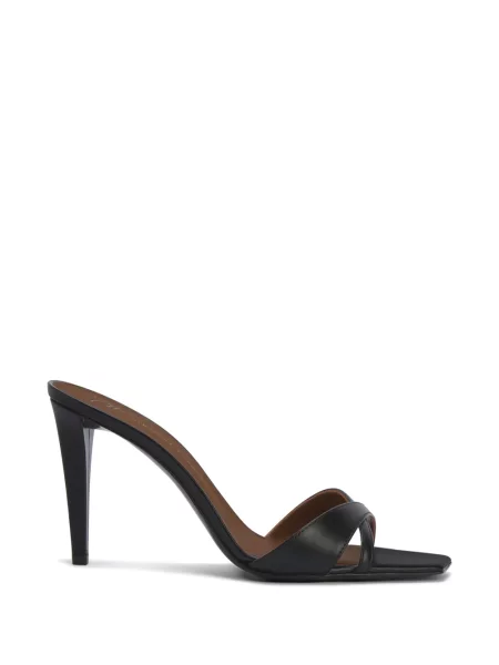 Papuci tip mules Giuseppe Zanotti din piele negru