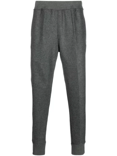 Pantaloni Jil Sander de lână gri