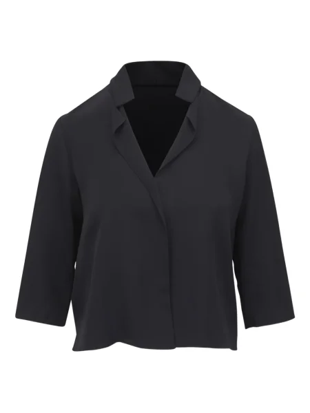 Kołnierzykowy top Peter Cohen czarny