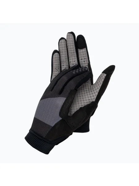 Mănuși de ciclism pentru bărbați Northwave Air Lf Full Finger 91 negru/gri negru