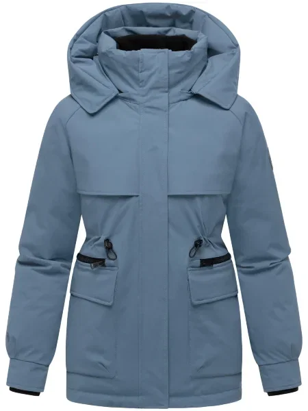 MARIKOO Palton de iarnă Shigaraa XVI / porumbel albastru