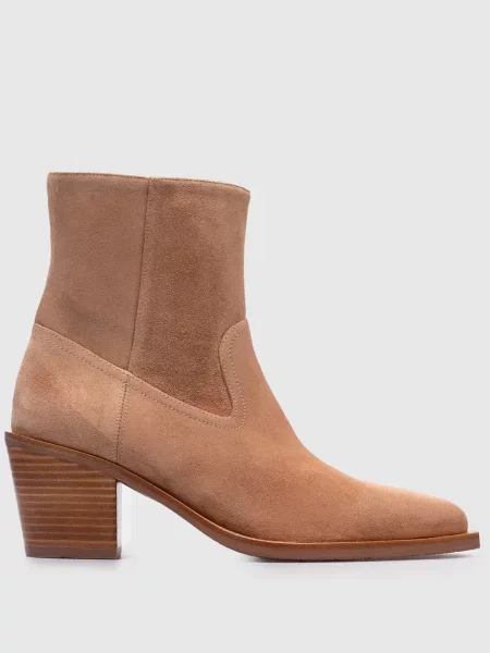 Замшеві козаки TATE Stuart Weitzman бежеві