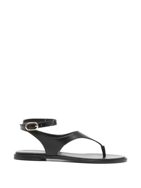 Sandale Stuart Weitzman fără toc negru
