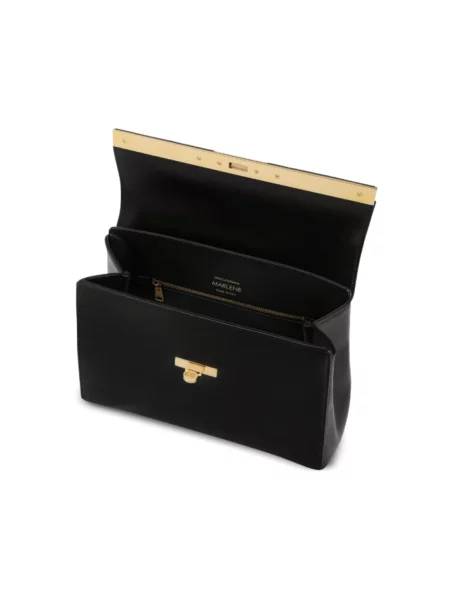 Lniana shopperka Dolce And Gabbana czarna