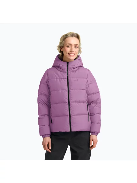 Palton cu puf pentru femei Jack Wolfskin Frozen Palace vivid orchid