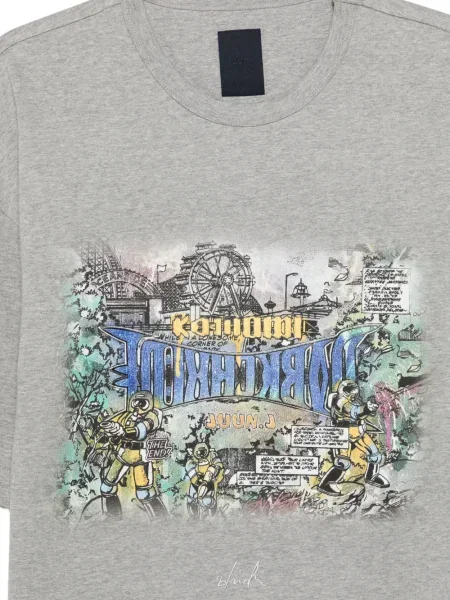 Grafic tricou Juun.j gri