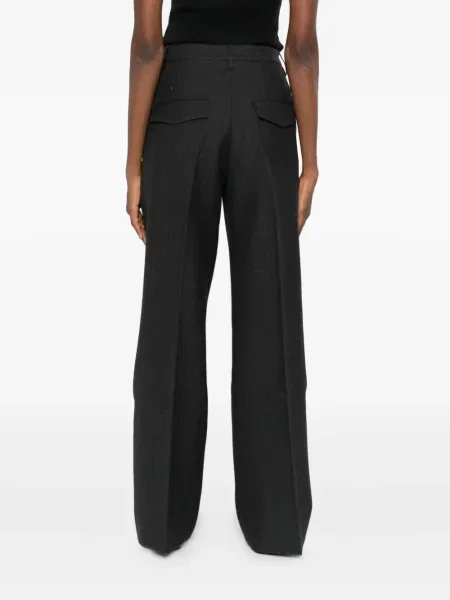 Pantaloni Herskind plisate gri