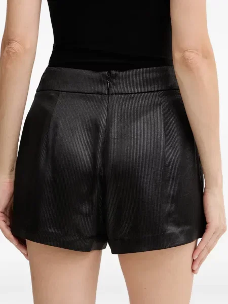 Pantaloni scurți Guess cu dungi negru