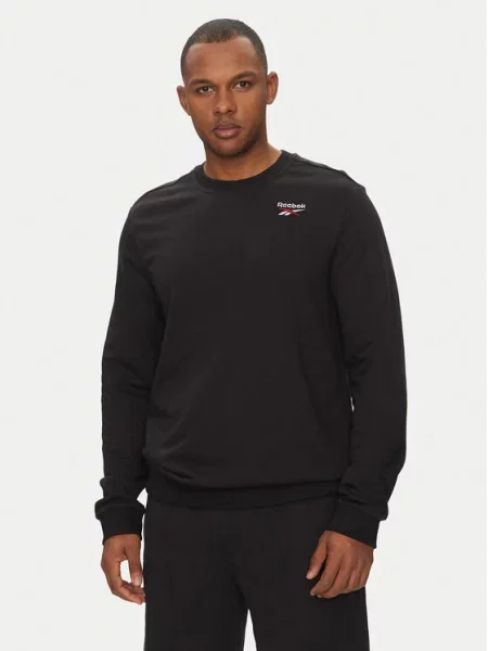 Μπλούζα Reebok μαύρο