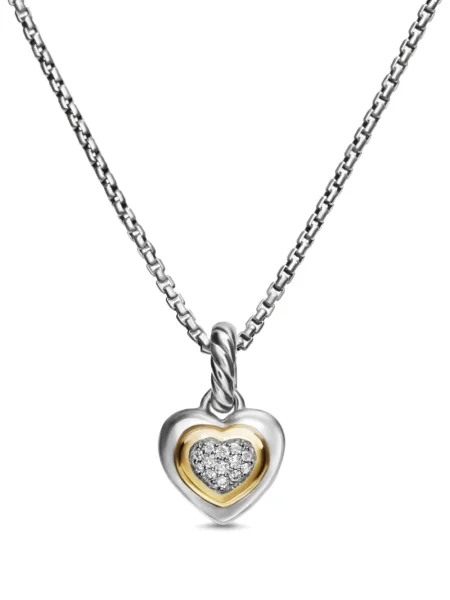Vėrinys David Yurman su širdelėmis sidabrinė