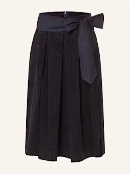 Rockmacherin Spódnica Do Stroju Ludowego Kochelsee Ze Sztruksu blau granatowa