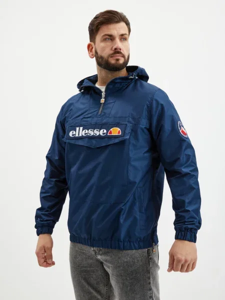 ELLESSE Átmeneti dzseki Mont 2 tengerészkék / narancs / világospiros / fehér kék