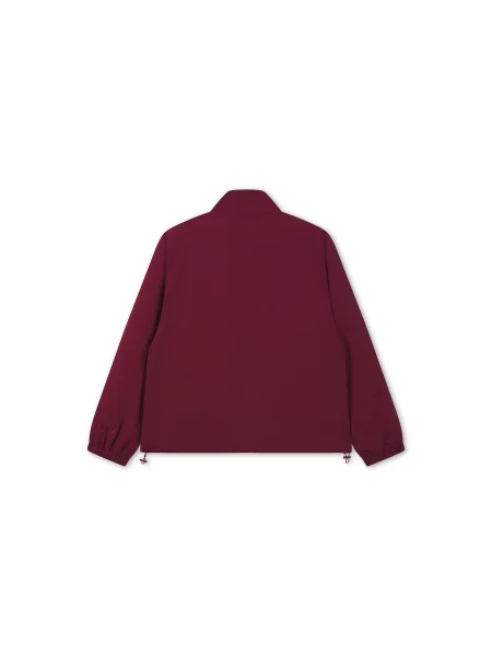 Jachetă de trening roșu burgundy alb