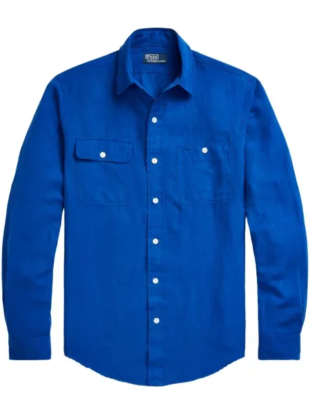 Pletena odgovarati polo majica Polo Ralph Lauren s vezom bijela