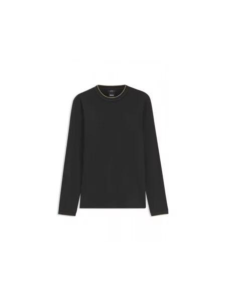BOSS longsleeve H-Tenison czarna