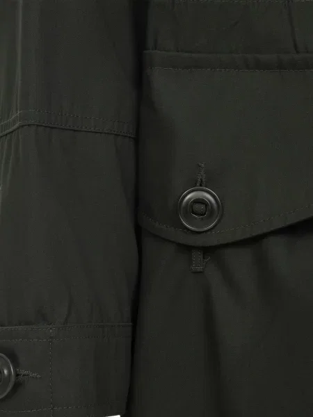 Geacă Maison Margiela cu glugă negru