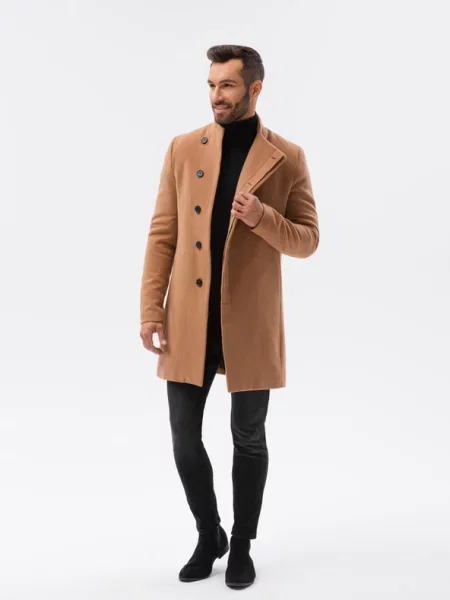 Палто Ombre Clothing синьо