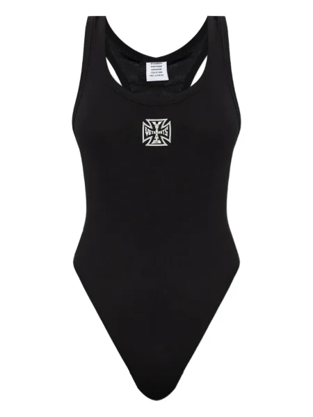 Body Vetements cu broderie negru