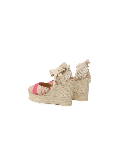 Espadrilky Manebi Wedge Espadrilles G Wv béžová