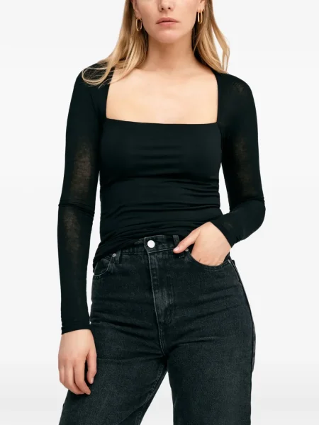 Prozirni top Marcella crna