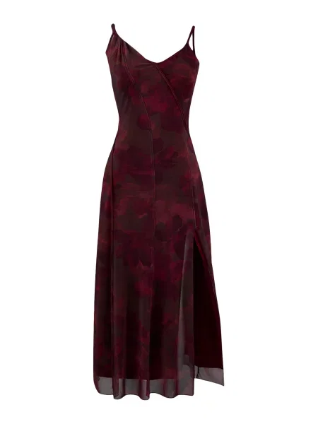 Trendyol Rochie / vin / roşu închis roșu