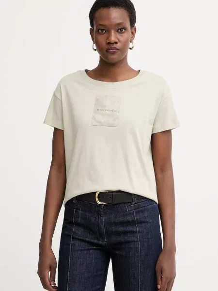 Armani Exchange tričko zelené