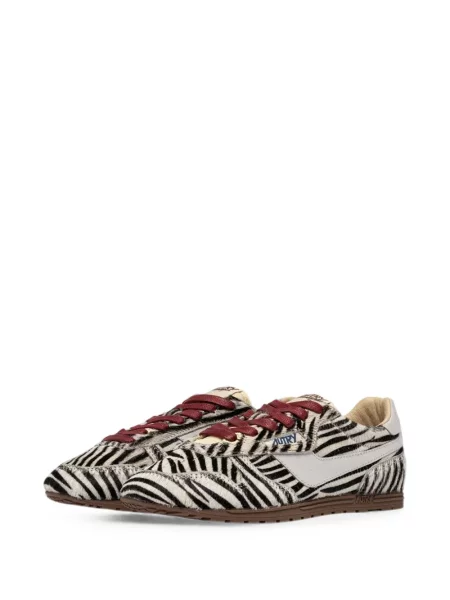 Zebra mintás sneaker Autry nyomtatás fehér