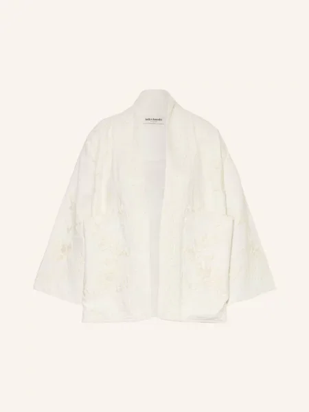 Lollys Laundry Bluzki i koszule Kobieta S Kimono beżowy