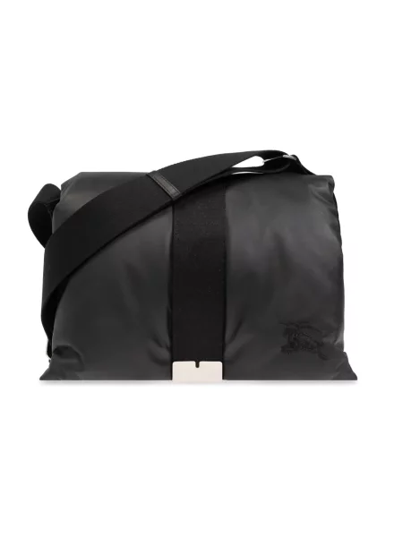Torba Burberry skórzana czarna