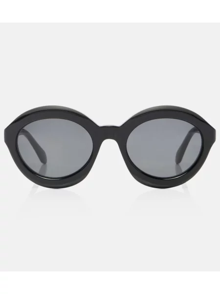 Ochelari de soare Alaïa cu autograf negru