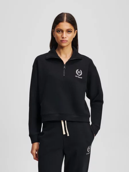 Karl Lagerfeld Hanorac hotel | Regular Fit negru