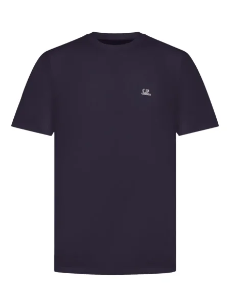 Tricou C.p. Company cu imagine scurt negru