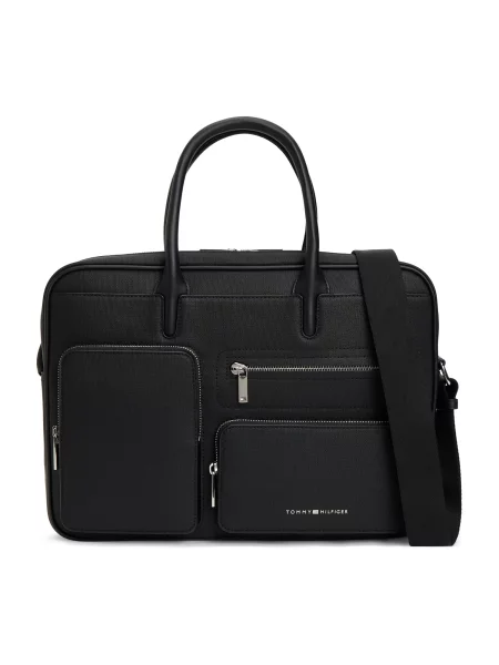 Tommy Hilfiger geantă de laptop pentru bărbați negru