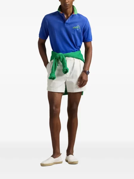 Șapcă Polo Ralph Lauren cu dungi din fleece verde